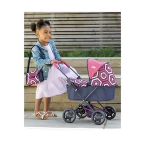 Image of Joie Junior Sweetie Pram With Matching Changing Bag