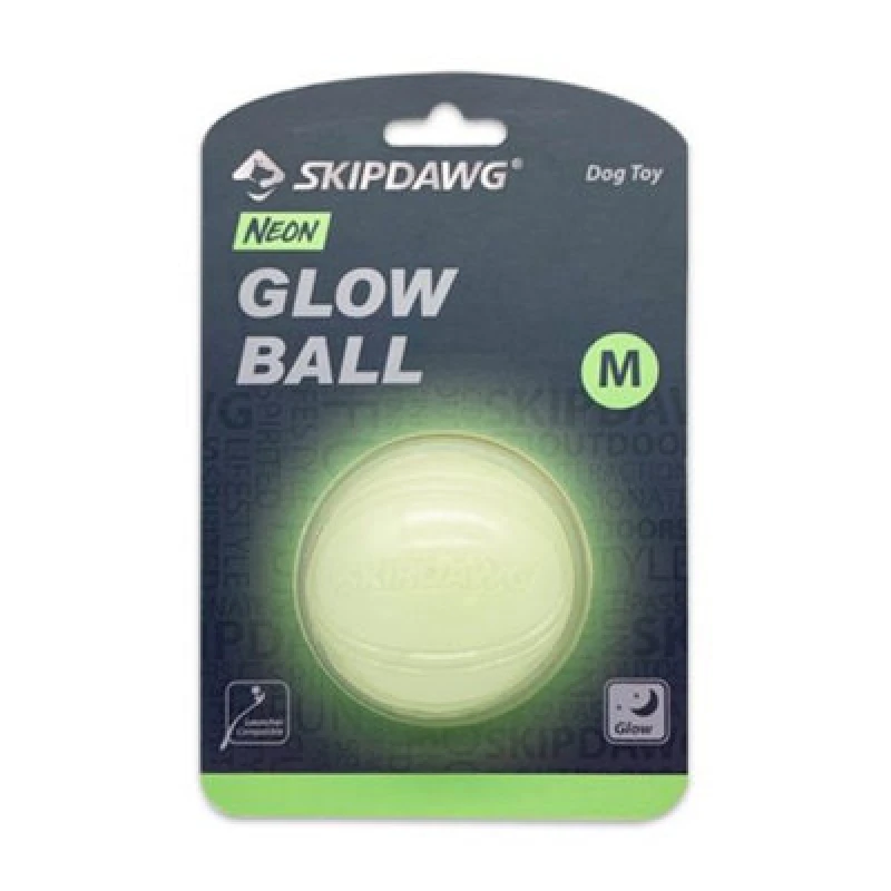 Image of Skipdawg Neon Glow Ball For Dogs