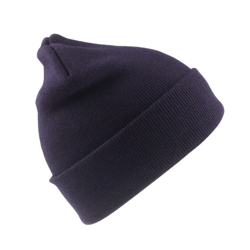 Image of Result Result Men Woolly Ski Hat in Navy Navy One Size Male 5059699306417
