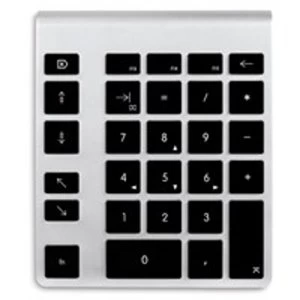Image of NewerTech NWTKPA28BTBEU Universal Bluetooth AluminiumBlack numeric keypad