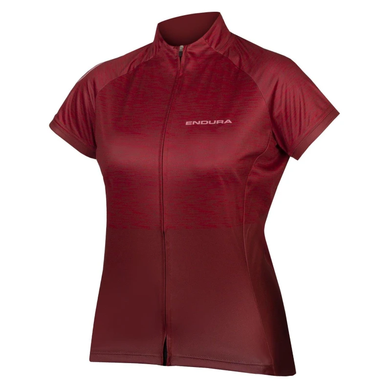 Image of Endura Hummvee Ray S/S Jersey II Womens - Brown Brown 8