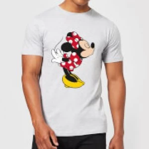 Image of Disney Mickey Mouse Minnie Split Kiss T-Shirt - Grey - 5XL