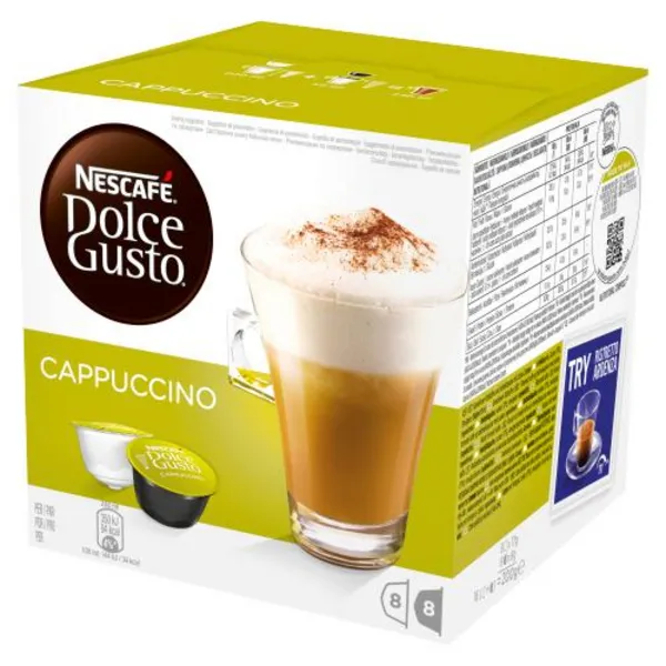 Image of Nescafe Dolce Gusto Cappuccino Coffee 8 Pods