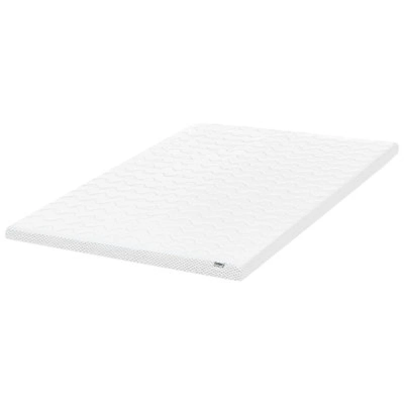 Image of Beliani Gel Mattress Topper Frosty 140 X 200 Cm (Eu Double)
