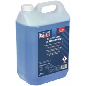 Image of SCT5D Ultrasonic Cleaning Fluid 5L - Sealey