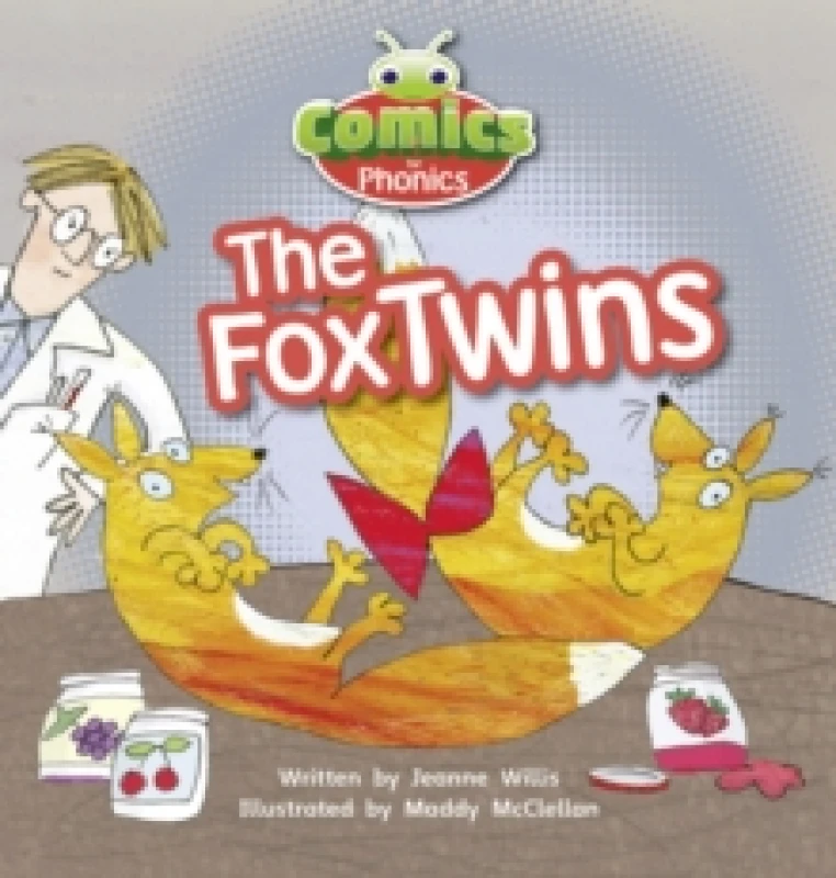 Image of Jeanne Willis Bug Club Independent Comics for Phonics: Reception Phase 3 Unit 6 The Fox Twins Book Multi unisex