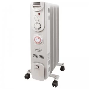 Image of Silentnight 7-Fin 1.5Kw Oil Filled Radiator with Timer