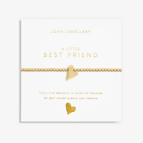 Image of Joma Jewellery A Little Best Friend Gold Plated 17.5cm Stretch Bracele