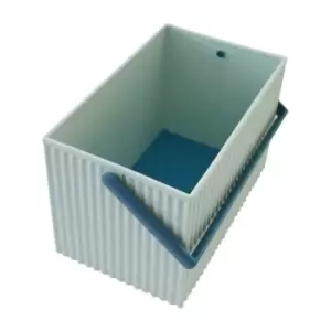 Image of Hachiman Omnioffre Stacking Storage Box Medium Sky - Blue