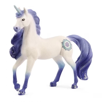Image of Schleich - Bayala Mandala Unicorn Stallion Toy Figure