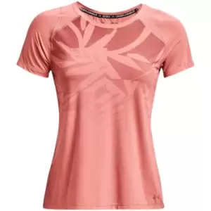 Image of Under Armour IsoChill Run T Shirt Womens - Pink