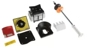 Image of Schneider Electric 3 Pole Panel Mount Non Fused Isolator Switch - 32 A Maximum Current, 11 kW Power Rating, IP20, IP65