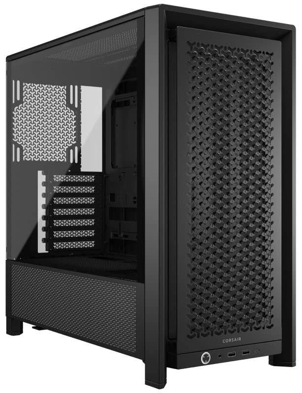 Image of Corsair FRAME 4000D Modular Midi Tower PC Gaming Case - Black - CC-9011290-WW
