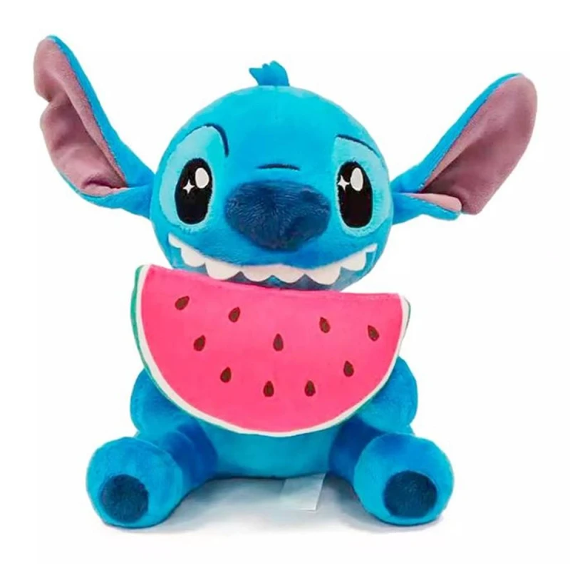 Image of Disney Simba Stitch Watermelon Plush Toy 25cm License 100% Original Suitable for All Ages (6315870192)