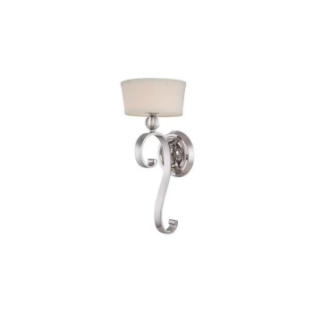 Image of Elstead - Madison Manor - 1 Light Indoor Wall Light Imperial Silver, G9