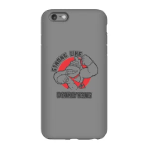 Image of Nintendo Donkey Kong Strong Like Donkey Kong Phone Case - iPhone 6 Plus - Tough Case - Gloss