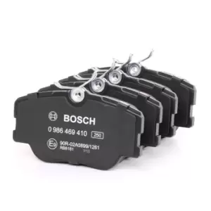 Image of Bosch Brake pad set MERCEDES-BENZ 0 986 469 410 0004209920,0014200720,0014201220 0024202320,A0004209920,A0014200720,A0014201220,A0024202320
