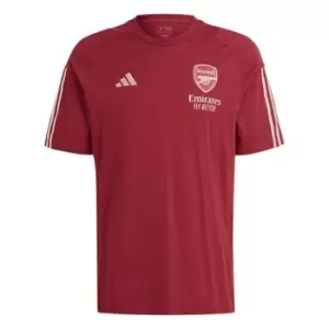 Image of adidas Arsenal Training T-Shirt 2023 2024 Adults - Red