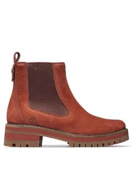 Image of Timberland Courmayeur Valley Chelsea Boot - Brown , Brown, Size 8, Women