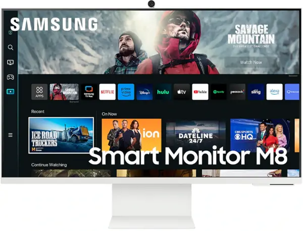 Image of Samsung M80C 27" LS27CM801UUXXU Smart 4K Ultra HD LCD Monitor