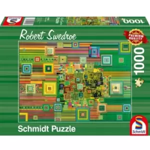 Image of Schmidt Robert Swedroe: Green Flashdrive Jigsaw Puzzle - 1000 Pieces