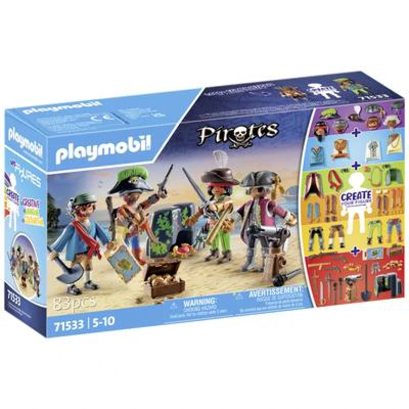 Image of Playmobil My Figures Pirates