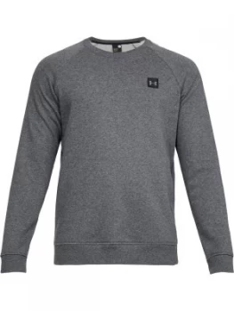 Image of Urban Armor Gear Mens Rival Fleece Crew Jumper Charcoal