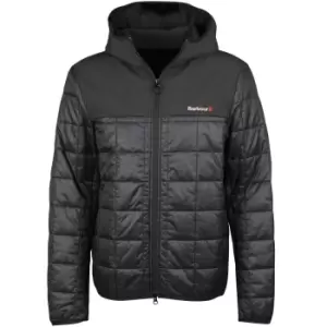 Image of Barbour Mens Stride Fleece Jacket Black XXL