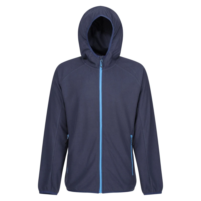 Image of Regatta Professional Mens Full Zip Fleece Jacket in Bright Blue Size: 3XL Bright Blue Male 3XL