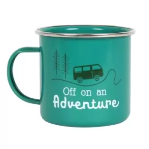 Image of Adventure Green Enamel Mug