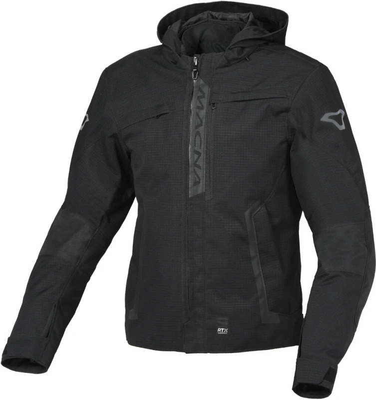 Image of Macna Riggor Textile Waterproof Jacket Black Size M