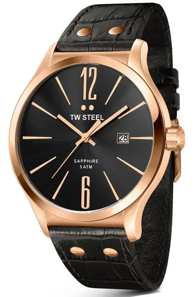 Image of TW Steel Watch Slim Line 45mm D - Black TW-272
