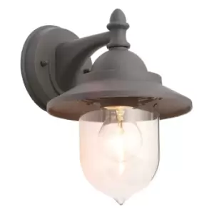 Image of Zinc LEEK Outdoor Mini Fishermans Lantern Anthracite