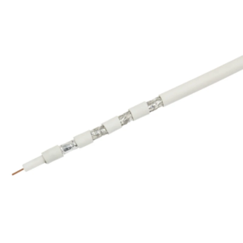 Image of LogiLink CPV0037 coaxial cable 100 m White