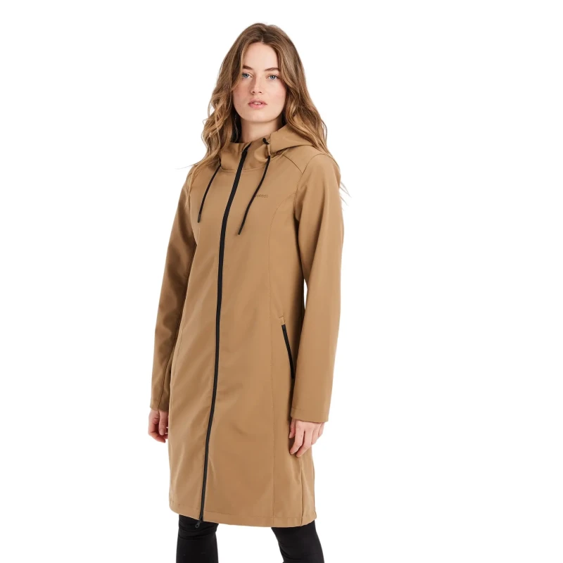 Image of Protest Womens outdoor coat Protest Prteris Marron Female 40