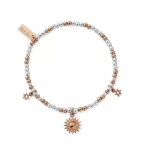 Image of Rose Gold And Silver Everyday Skies Bracelet MBSB33343333