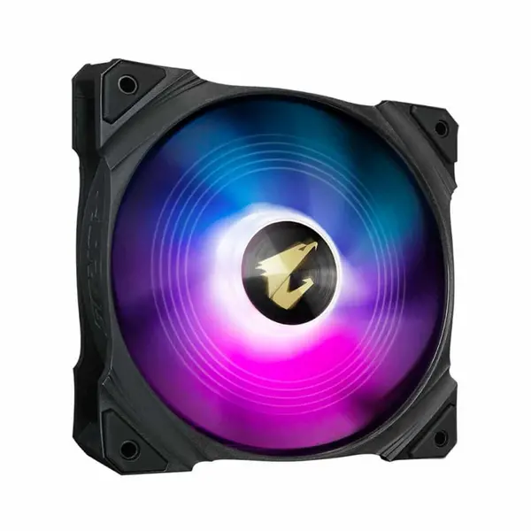 Image of Gigabyte Gigabyte AORUS 140 ARGB Universal Fan 14cm Black White GP-AR140RFAN