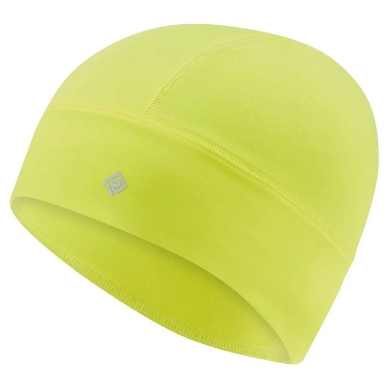 Image of Ronhill Mens Logo Classic Beanie in Bright Yellow Bright Yellow Male One Size