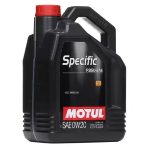 Image of MOTUL Engine oil VOLVO 106045 Motor oil,Oil