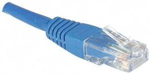 Image of Patch Cord RJ45 CAT.5e U/UTP Blue - 2m Copper/Aluminium