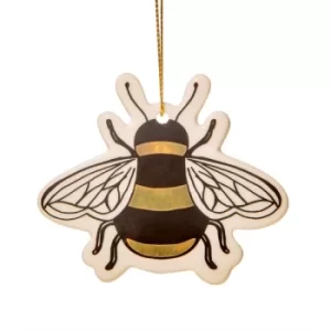 Image of Shaped Bee Ceramic Decoration