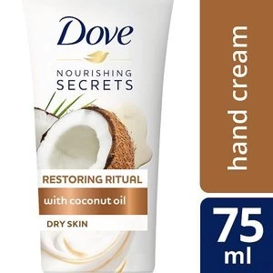 Image of Dove Coconut & Almond Hand Cream 75ml