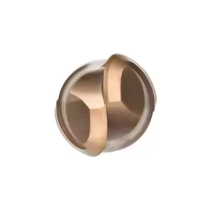 Image of S533 12.00MM Carbide 2 Flute Extra Long Reach Ball Nosed Slot Drill - TiSiN Coated