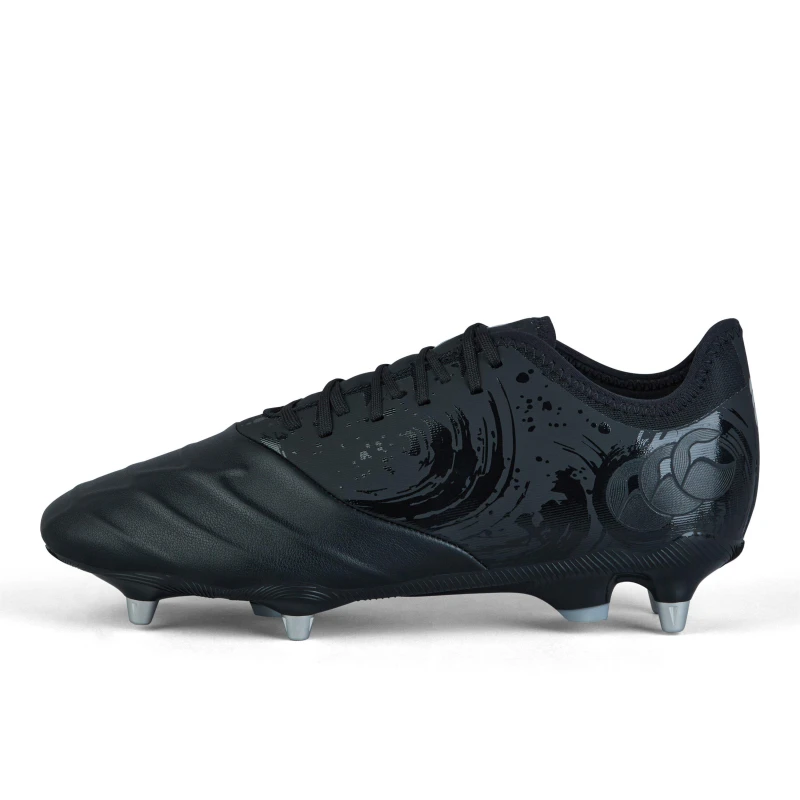Image of Canterbury Phoenix Genesis Pro Soft Ground Rugby Boots - Black 6