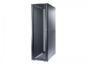 Image of APC NetShelter SX Enclosure with Roof and Sides Rack Black 48U 19&quot