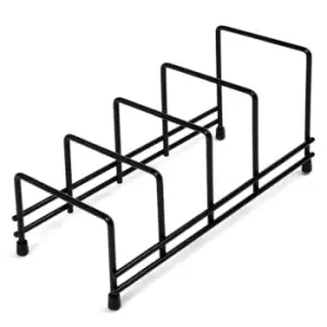 Image of Delfinware Plate Storage Rack Black