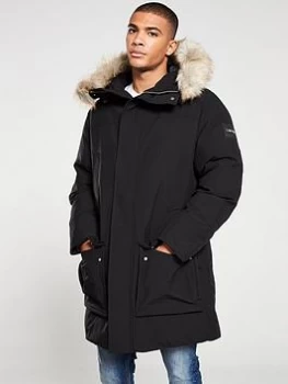 Image of Calvin Klein Long Length Premium Down Jacket
