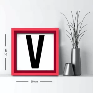 Image of 3030AHS-095k Multicolor Decorative Framed MDF Painting