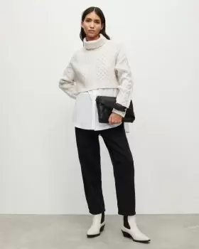 Image of AllSaints Claude 2-In-1 Jumper