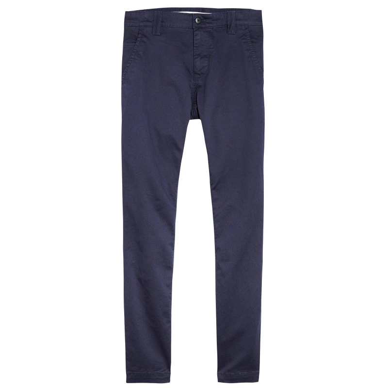 Image of Tommy Jeans Fit Scanton Chinos - Blue Blue 34 R